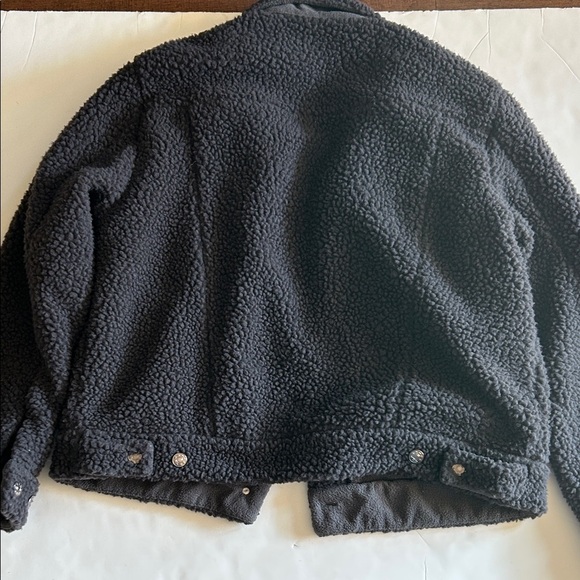 Warm Teddy Trucker Barn Jacket size M - Picture 6 of 6